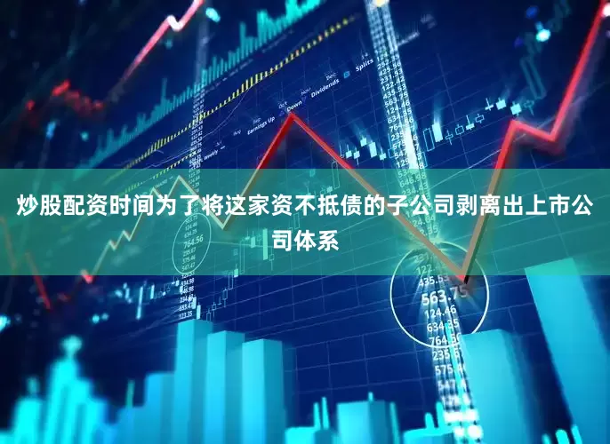 炒股配资时间为了将这家资不抵债的子公司剥离出上市公司体系